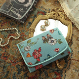 Portable Retro Jewelry Storage Roll Bag Organizer Case