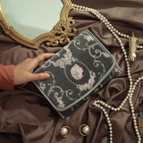 Portable Retro Jewelry Storage Roll Bag Organizer Case