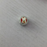 High Quality S925 Sterling Silver Lucky Cat M Logo Pendant