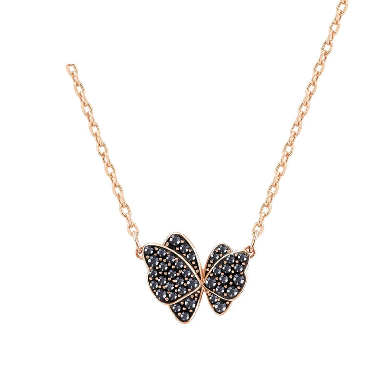 Little Girl Gift Necklace Austrian Crystal Pendant Charm Necklace