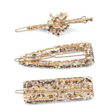 Crystal Rhinestone Hair Clip Wedding Hairpins Barrette