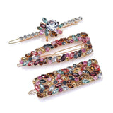 Crystal Rhinestone Hair Clip Wedding Hairpins Barrette