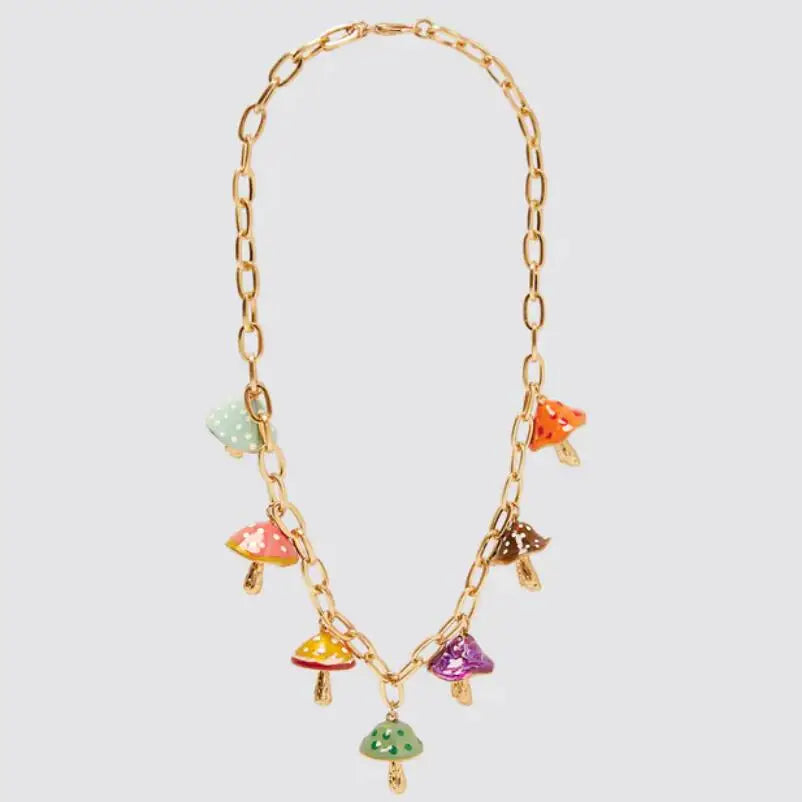 Statement Choker Necklace Women Chains Link Vintage Necklace Jewelry