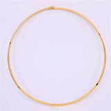 Punk Collar Choker Necklace Women 316L Stainless Steel Jewelry