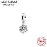 925 Silver MOM Alphabet Charm Beads for Bracelets Women Jewelry Gift