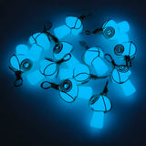 Luminous Stone Crystal Leaf Mushroom Shape Pendants 12pcs/lot