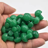 Natural Stone Ma Laiyu Leaf Mushroom Pendants 20pcs/lot
