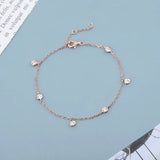 Small Rhinestone Bracelet for Women, Bright and Fresh Artistic Accessory