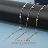 Small Rhinestone Bracelet for Women, Bright and Fresh Artistic Accessory