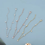 Small Rhinestone Bracelet for Women, Bright and Fresh Artistic Accessory