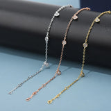 Small Rhinestone Bracelet for Women, Bright and Fresh Artistic Accessory