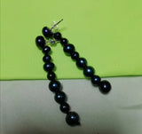 Real Pearl S925 Silver Stud Earrings, Wedding Party Lady Gift
