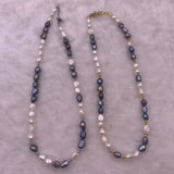Baroque Profiled Pearl Necklace - Gift Idea