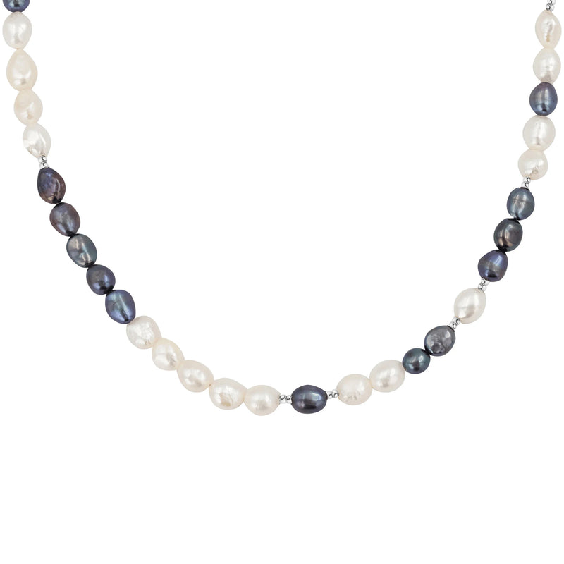 Baroque Profiled Pearl Necklace - Gift Idea