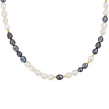 Baroque Profiled Pearl Necklace - Gift Idea