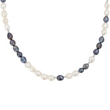 Baroque Profiled Pearl Necklace - Gift Idea