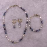 Baroque Profiled Pearl Necklace - Gift Idea
