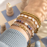 Pearly Natural Retrospective Bracelet High Jewelry