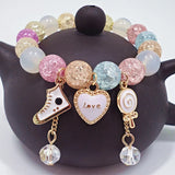 Colorful Crystal Beaded Boho Bracelet Women Jewelry