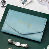 Travel Jewelry Organizer Roll - Rings Necklaces Storage Bag