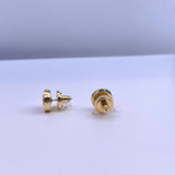 High Jewelry Logo Stud Earrings for Girls