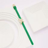Butterfly Bracelet Women's Leather Jewelry Wedding Party Accessories