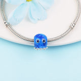 Heraldic Octopus 925 Silver Jewelry for Beads Bracelets
