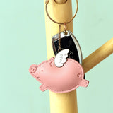 Dino Whale Unicorn Elephant Bear Keychain Car KeyRing Charm Bag Pendant