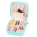 PU Leather Earring Storage Box Organizer for Jewelry