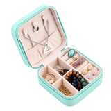 PU Leather Earring Storage Box Organizer for Jewelry