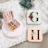 Pink Portable Jewelry Box Jewelry Organizer Display Travel Jewelry Case B...