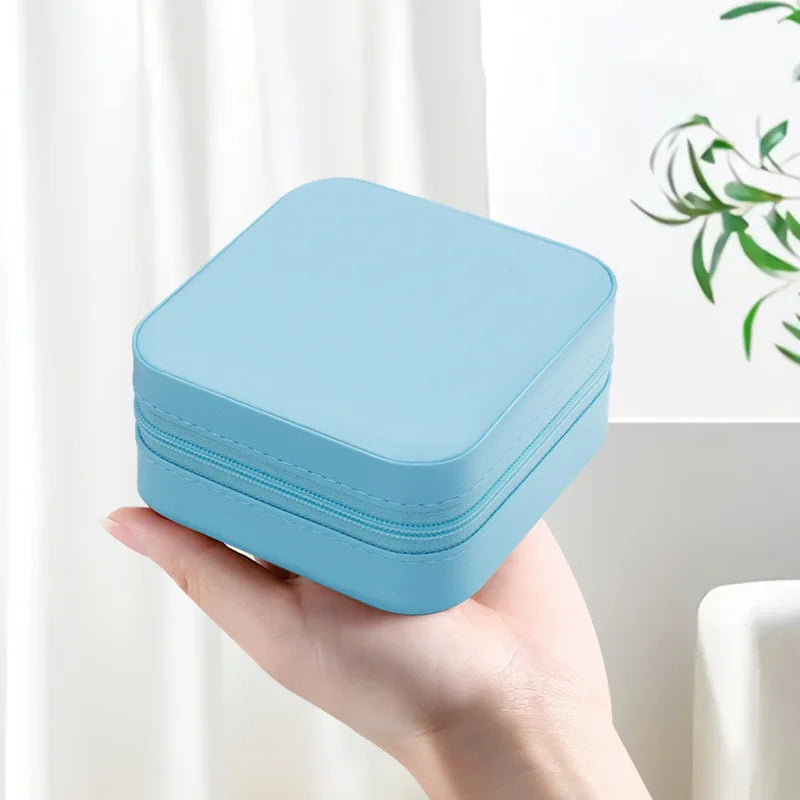 Portable Charm Jewelry Box Jewelry Organizer Display Travel Jewelry Case Boxes