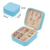 Portable Charm Jewelry Box Jewelry Organizer Display Travel Jewelry Case Boxes