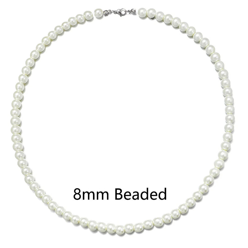 Boho Strand Beads Necklace for Women Men Collar Perlas Hombre