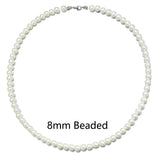 Boho Strand Beads Necklace for Women Men Collar Perlas Hombre
