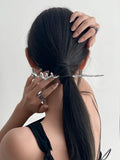 Punk Snake Hairpin Rhinestones Metal Vintage Headwear Hair Accessories