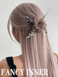 Punk Snake Hairpin Rhinestones Metal Vintage Headwear Hair Accessories