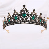 Small Crystal Crown Tiara for Girls Prom Wedding Dress Hair Jewelry