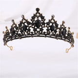 Small Crystal Crown Tiara for Girls Prom Wedding Dress Hair Jewelry