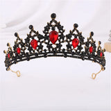 Small Crystal Crown Tiara for Girls Prom Wedding Dress Hair Jewelry