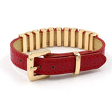 Real Leather Bracelets Metal Punk Euramerican Bracelets