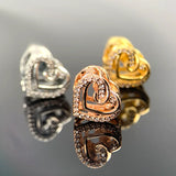 S925 Silver Logo Heart Charm Tai Chi Set