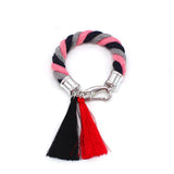 Boho Friendship Bracelet Tassel Jewelry Gift