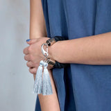 Boho Friendship Bracelet Tassel Jewelry Gift