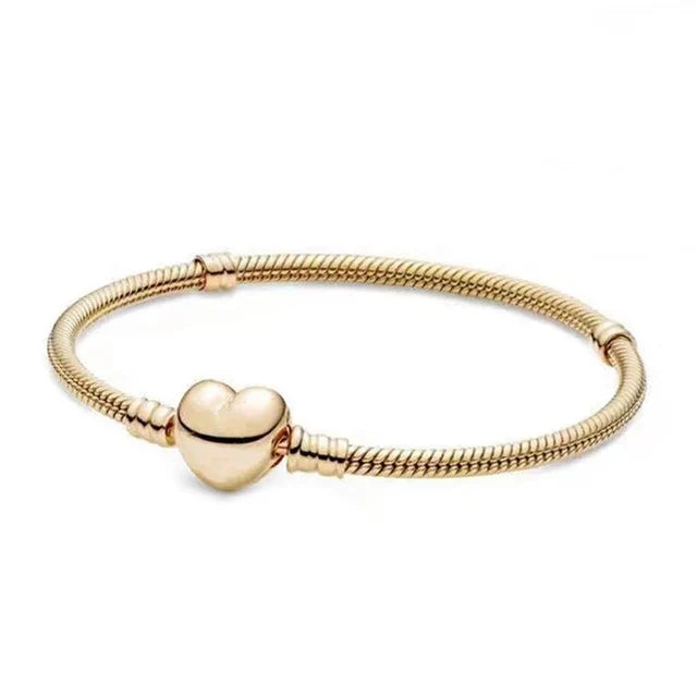 Sterling Silver Logo Bracelet for Girls
