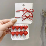 Retro Geometric Barrettes Hairpin Hair Accessories Jewelry