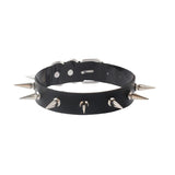 Sexy PU Collar Bound Punk Rock Gothic Neck Chains For Girl Cosplay Choker