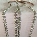 Crystal Bridal Tassel Hair Hoop Headband