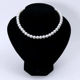 Elegant Pearl Bead Collar Chain Necklace for Women