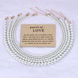 Elegant Pearl Bead Collar Chain Necklace for Women